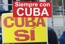 Con Cuba Hoy Más que Nunca